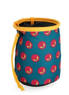 Woreczek na magnezję La Sportiva Climbing On The Moon Chalk Bag - turchese/giallo - Sprzęt wspinaczkowy Woreczek na magnezję La Sportiva Climbing On The Moon Chalk Bag - turchese/giallo - Sprzęt wspinaczkowy - miniaturka - grafika 1