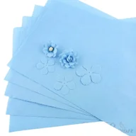 Zabawki kreatywne - Bawełna Usztywniona do Tworzenia Kwiatów - Błękitna - Craft Passion - miniaturka - grafika 1