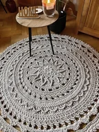 Dywany - Okrągły dywan bawełniany Rich Patterns 120 cm - miniaturka - grafika 1