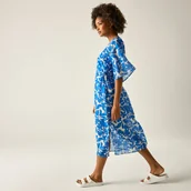 Stroje kąpielowe - Regatta Narzutka plażowa damska Avorno Niebieski, Rozmiar: 38 - miniaturka - grafika 1