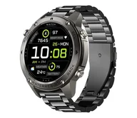 Smartwatch - Aligator AW12BK z GPS 500 mAh IP69K Czarny - miniaturka - grafika 1