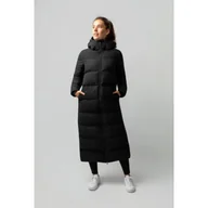 Kurtki jeździeckie - HORZE Długi płaszcz damski PALOMA - black - miniaturka - grafika 1