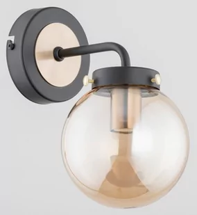 Alfa Grap 2513040/54 kinkiet lampa ścienna 1x40W E14 czarny/miedziany - Lampy ścienne - miniaturka - grafika 1