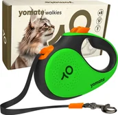 Smycze dla kotów - Yomate YOMATE! LEKKA PORĘCZNA SMYCZ AUTOMATYCZNA DLA KOTA Z BLOKADĄ - miniaturka - grafika 1