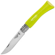 Noże - Nóż składany Opinel No.7 Colorama Inox blister - Anise - miniaturka - grafika 1