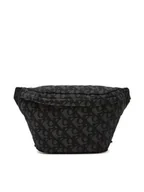 Nerki - Calvin Klein Jeans Saszetka nerka Unstructured Monogram Waistbag LV04G3177G Czarny - miniaturka - grafika 1