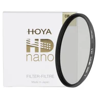 Filtry fotograficzne - Filtr polaryzacyjny Hoya HD Nano CIR-PL 62mm - miniaturka - grafika 1