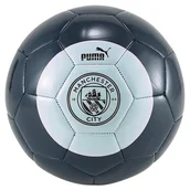 Piłka nożna - Piłka Puma 08384701 MCFC FTBL ARCHIVE BALL Niebieska - miniaturka - grafika 1