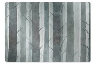 Mata pod fotel biurowy Wzór paski 3D 120x90 cm - Podnóżki, podpórki, podkładki - miniaturka - grafika 1