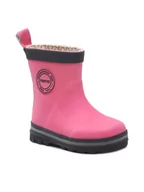 Buty dla dziewczynek - Reima Kalosze Taika 2.0 5400001A Różowy - miniaturka - grafika 1