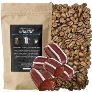 Kawa smakowa Cukierki Kukułki 1000G 1KG arabica - Cappuccino i kawy smakowe - miniaturka - grafika 1