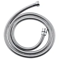 Węże elastyczne - Wąż natryskowy stalowy o podwójnym splocie rozciągliwy 175 cm chrom Invena - miniaturka - grafika 1