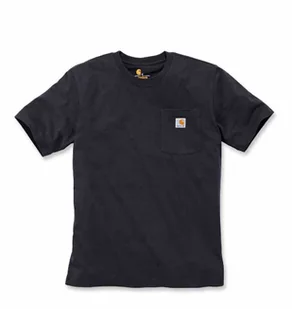 Koszulka Carhartt Workwear Pocket SS Black - Koszulki męskie - miniaturka - grafika 1