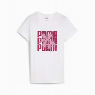 PUMA KOSZULKA GRAPHICS WORDING 68299702 r XL - Koszulki i topy damskie - miniaturka - grafika 1