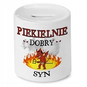 Skarbonki - Dla Pediatry Skarbonka na Urodziny Prezent z Nadrukiem ze Zdjęciem + Opakowanie na prezent (wzór 01) - miniaturka - grafika 1