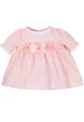 Sukienki i spódniczki dla dziewczynek - Bawełniana sukienka LULANI z krótkim rękawem róż - miniaturka - grafika 1
