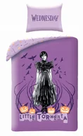 Pościel dla dzieci - Pościel bawełniana 140x200 Wednesday Addams Rodzina Addamsów - miniaturka - grafika 1