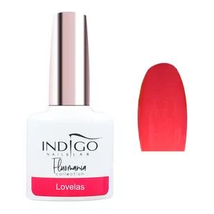 Indigo Fluomania Lakier Hybrydowy Lovelas 7ml - Lakiery hybrydowe - miniaturka - grafika 1