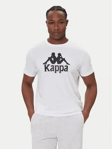 Kappa T-Shirt Authentic 361N6QW Biały Regular Fit - Koszulki męskie - miniaturka - grafika 1