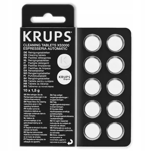 Tabetki Krups do czyszczenia ekspresu do kawy Krups XS3000 10 sztuk - Akcesoria i części do ekspresów do kawy - miniaturka - grafika 1