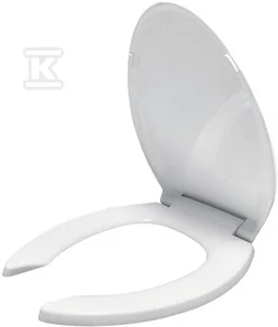 Deska sedesowa HIGIENIC z duroplastu zawiasem wolnoopadającym, wypinana, antybakteryjna, twarda, dla niepełnosprawnych - Deski sedesowe Deska sedesowa HIGIENIC z duroplastu zawiasem wolnoopadającym, wypinana, antybakteryjna, twarda, dla niepełnosprawnych - Deski sedesowe - miniaturka - grafika 1