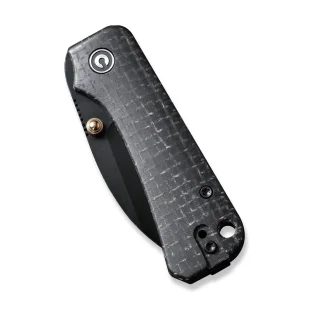 Nóż składany Civivi Baby Banter Wharncliffe Black Burlap Micarta, Black Nitro-V by Ben Petersen (C19068SC-1) - Noże - miniaturka - grafika 6