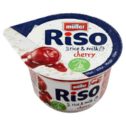 Desery mleczne - Muller - Riso deser mleczno - ryżowy o smaku wiśniowym - miniaturka - grafika 1