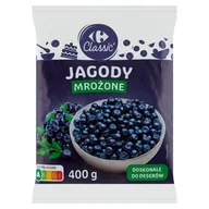 Mrożonki warzywne i owocowe - Carrefour Classic Jagody mrożone 400 g - miniaturka - grafika 1