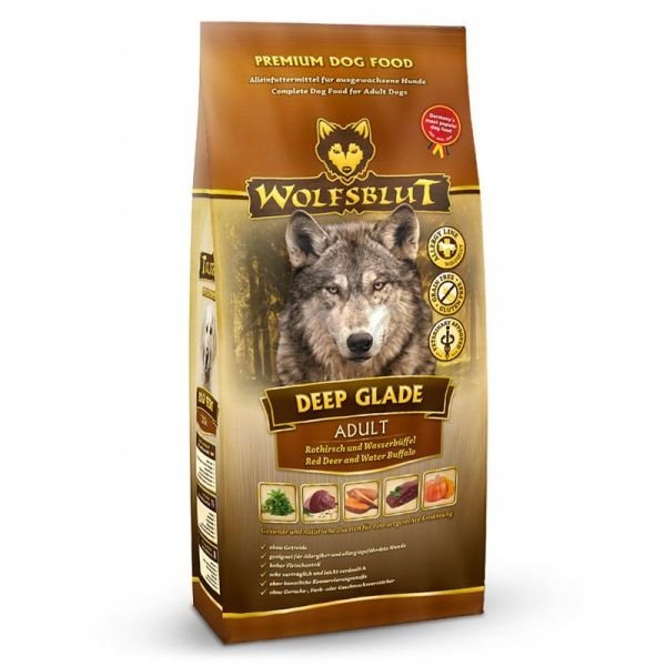 Wolfsblut Dog Deep Glade jeleń i bawół 12,5kg