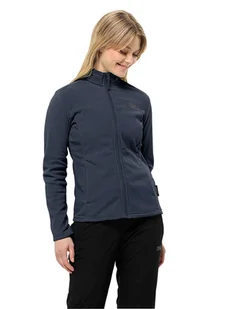 Jack Wolfskin Kurtka polarowa "Taunus" w kolorze granatowym - Kurtki damskie - miniaturka - grafika 1