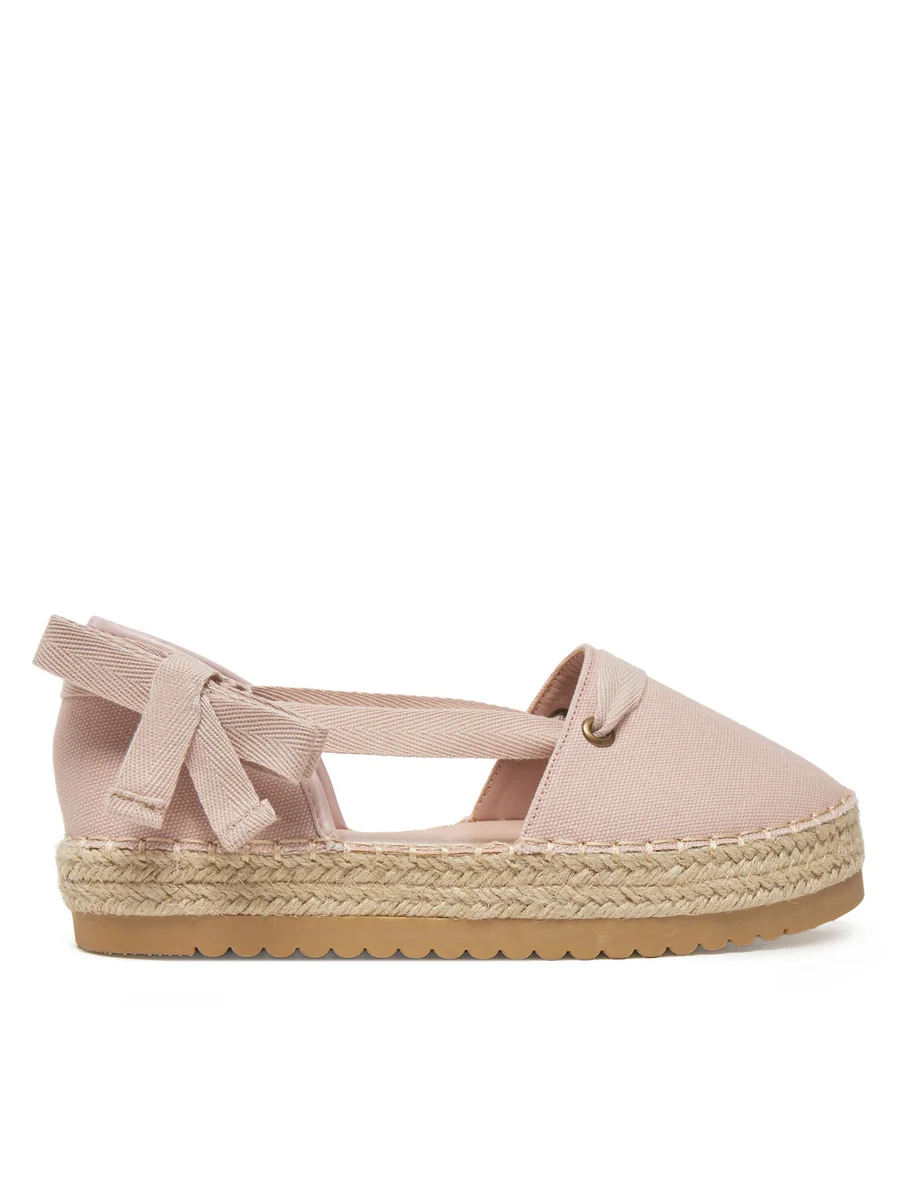 Espadryle ZYLS093 Różowy