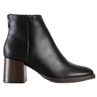 Botki damskie - Klasyczne botki Sergio Leone czarne - miniaturka - grafika 1