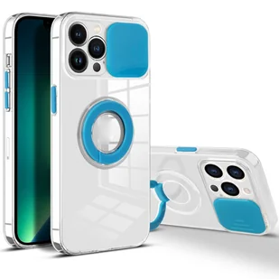 Pokrowiec König Design kompatybilny z Apple iPhone 13 Pro - etui na telefon w kolorze niebieskim - Etui i futerały do telefonów - miniaturka - grafika 1