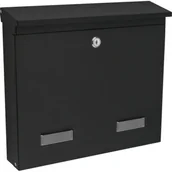 Skrzynki na listy - Skrzynka na listy LARGOS C4 czarny mat - miniaturka - grafika 1