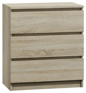 Mała Komoda Z 3 Szufladami Dąb Sonoma L2-G45 - Komody Mała Komoda Z 3 Szufladami Dąb Sonoma L2-G45 - Komody - miniaturka - grafika 1
