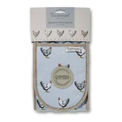 Fartuchy i rękawice kuchenne - Podwójna bawełniana rękawica kuchenna Cooksmart ® Farmers Kitchen - miniaturka - grafika 1