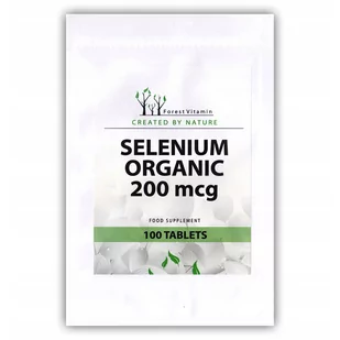 Forest Selen Organiczny L Selenometionina 200mcg - Witaminy i minerały - miniaturka - grafika 1