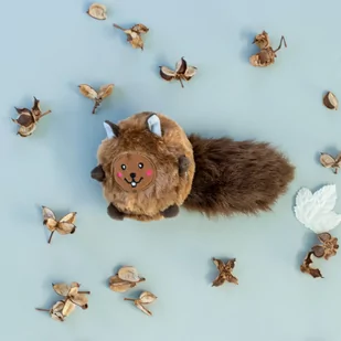 ZIPPYPAWS Pluszowa włochata wiewiórka dla psa - Zabawki dla psów - miniaturka - grafika 3