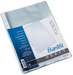 BG100 PCHED POCK BANTX A4 PP0,025 CLR - Koszulki na dokumenty - miniaturka - grafika 1