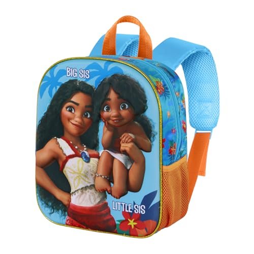 Disney Unisex Elite 3D Plecak Elite 3D Dance (1 szt.), Wielokolorowy Moana, Jeden rozmiar, Plecak Elite 3D