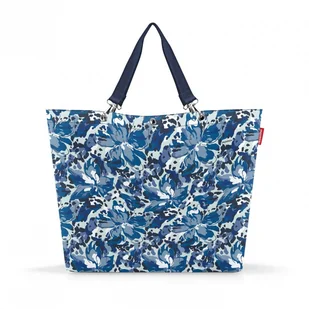 Torba shopper xl, flora blue kod: RZU4116 - Torby i wózki na zakupy - miniaturka - grafika 1