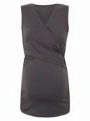 Bluzki damskie - Damska bluzka do karmienia szara Bellybutton Maternity, r.S - miniaturka - grafika 1