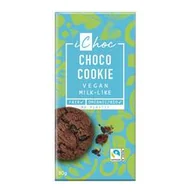 Czekolada - Lumarko Ichoc Czekolada Kuwertura Z Kawałkami Ciastek Kakaowych (Na Napoju Ryżowym) Bio 80 G ! - miniaturka - grafika 1