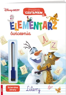 Disney Uczy. Przygoda z Czytaniem. Elementarz. Ćwiczenia - Książki edukacyjne - miniaturka - grafika 1