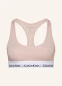 Biustonosze - Calvin Klein Biustonosz Bustier Modern Cotton rosa - miniaturka - grafika 1