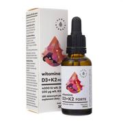 Witaminy i minerały - AURA HERBALS Witamina D3 + K2mk7 FORTE w kroplach - 30 ml AUR006 - miniaturka - grafika 1