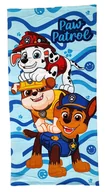 Okrycia kąpielowe dla dzieci - Niebieski ręcznik kąpielowy Psi Patrol 70 x 140 cm - miniaturka - grafika 1