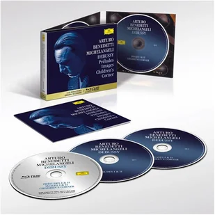 Michelangeli Arturo Benedetti Debussy 2 CD/Blu-Ray) - Filmy muzyczne VOD - miniaturka - grafika 2