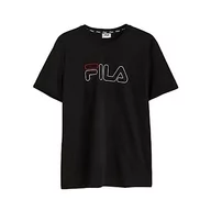 Koszulki męskie - FILA Męski T-shirt SOFADE, czarny, L, czarny, L - miniaturka - grafika 1