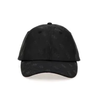 Czapki męskie - Męska Czapka z daszkiem GUESS ALLOVER 4G BASEBALL M3BZ26WFT20-P9UI – Czarny - miniaturka - grafika 1